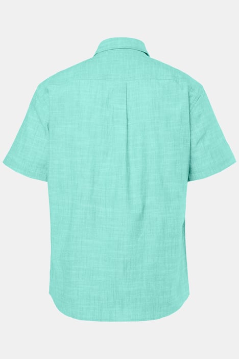 Men+ Hemd, Halbarm, Kentkragen, Leinenoptik, Comfort Fit, bis 8 XL