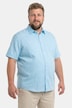 Men+ Hemd, Halbarm, Kentkragen, Leinenoptik, Comfort Fit, bis 8 XL