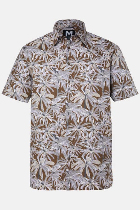 Men+ Hemd, Halbarm, Kentkragen, Print, Comfort Fit, bis 8 XL