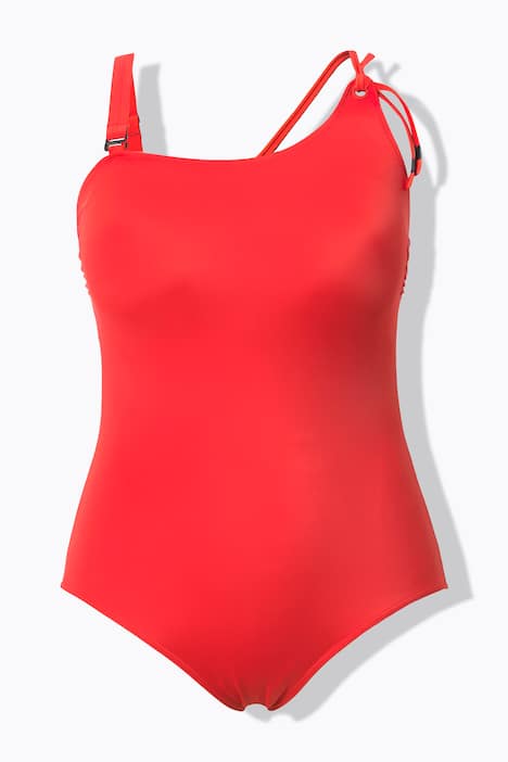 Badedragt, pynteknuder, softcups, genanvendt materiale