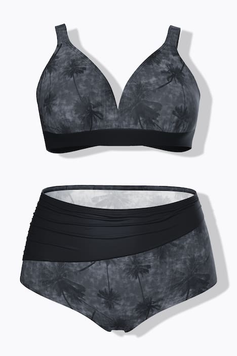 Bikini, palmer, uden softcups, justerbare stropper, reyclet