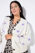 Strickjacke, Oversize Shape, Hearts