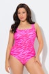 Badeanzug, Neon-Tigermuster, Softcups, Träger verstellbar