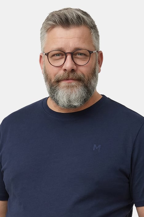 Men+ Schlafanzug, Zweiteiler, T-Shirt, Streifen-Shorts, bis 8 XL