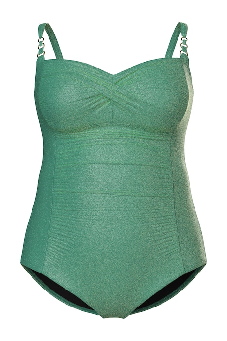 Plavky, třpytivé, měkké košíčky, nastavitelná ramínka, recyklovaný materiál