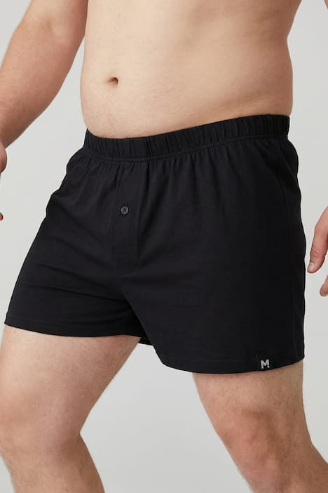 Men+ Boxershorts FLEXLASTIC®, 2er-Pack, uni/Muster, bis 8 XL