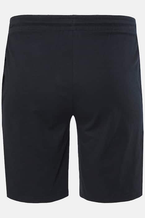 Men+ Pyjamas, kort to-delt, mavevenlig pasform, kortærmet, allover-print, op til 8 XL