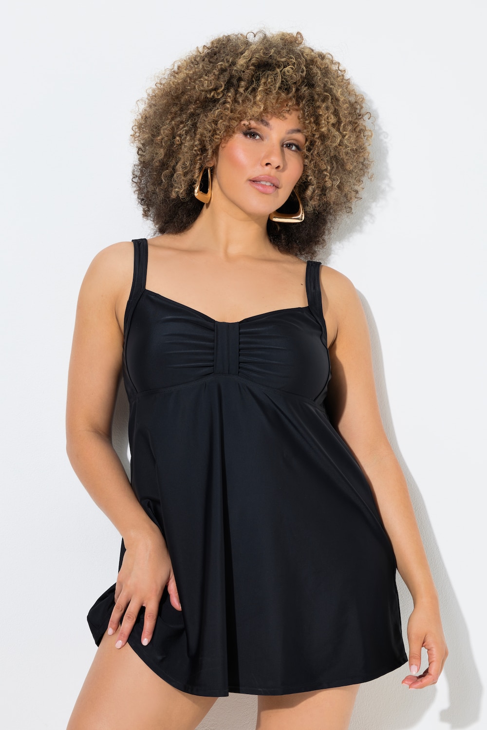 Badjurk, sierband, zachte cups, gerecycled