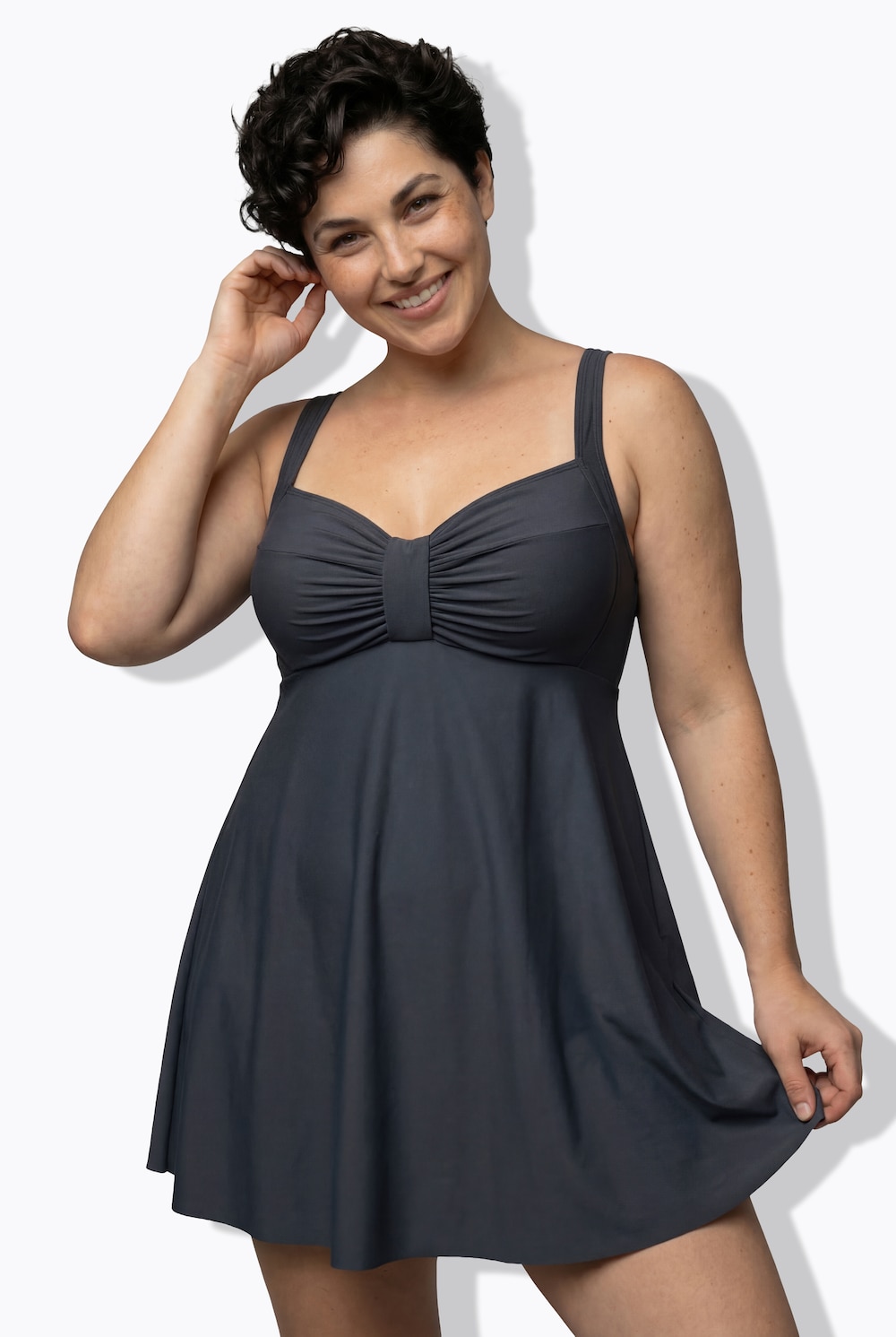 Badekleid, Zierband, Softcups, recycelt