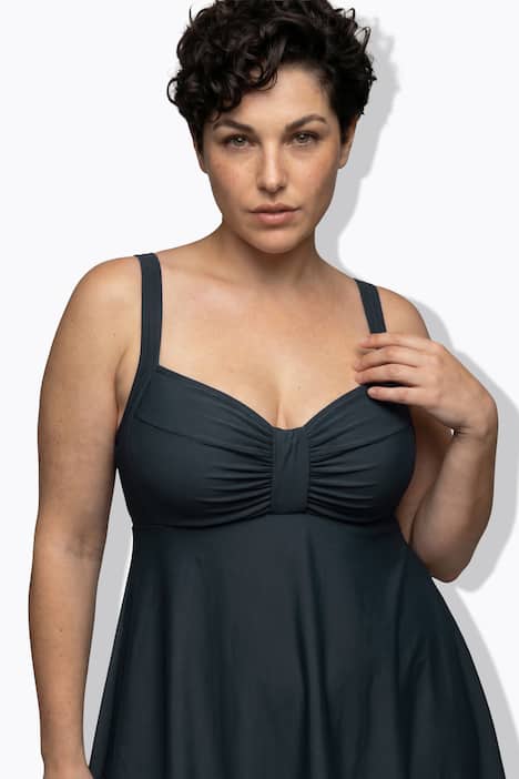 Badekleid, Zierband, Softcups, recycelt