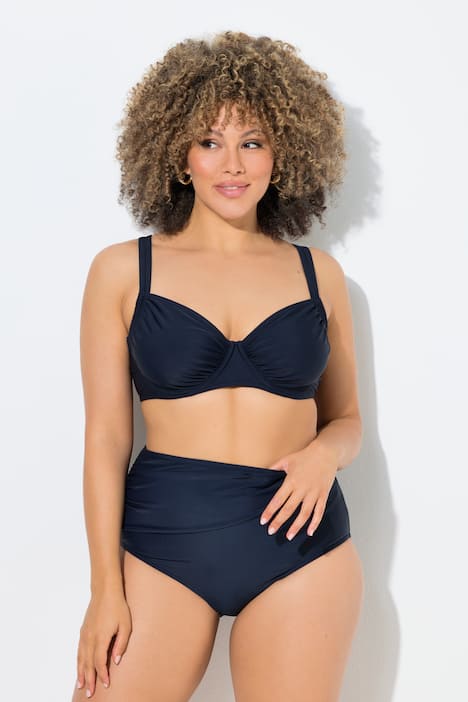 Bügel-Bikini, Raffung, Träger verstellbar