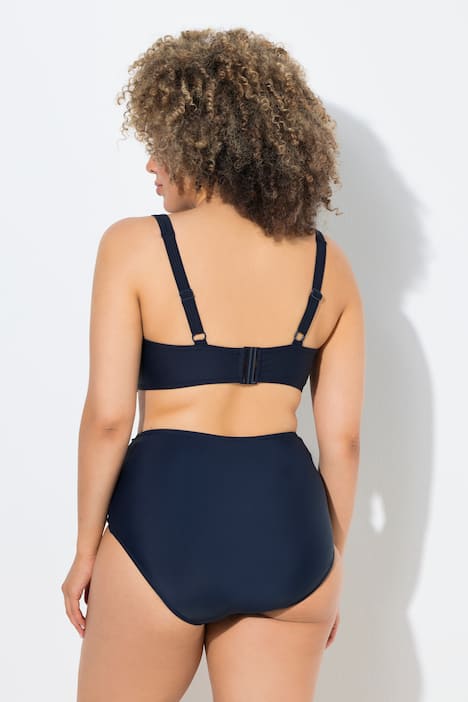 Bügel-Bikini, Raffung, Träger verstellbar