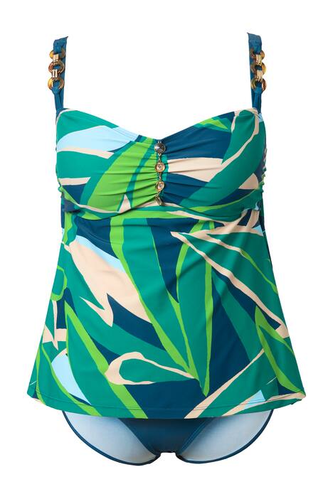 Tankiny, lístky, měkké košíčky, nastavitelná ramínka