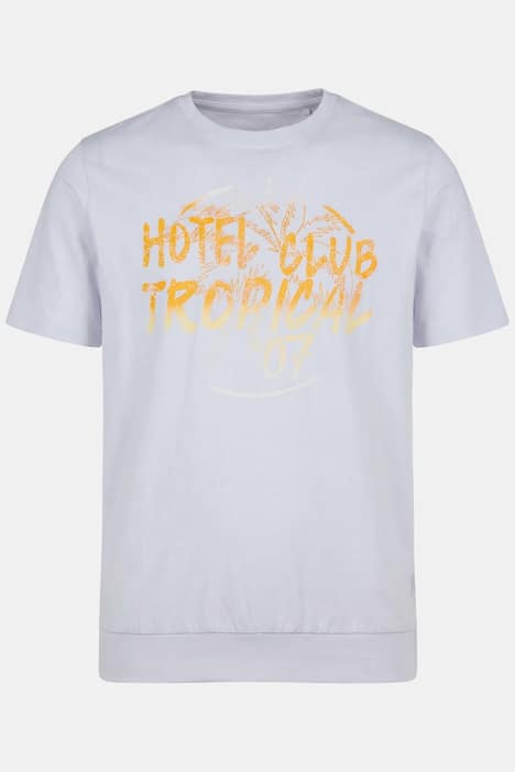 Men+ T-Shirt Bauchfit, Halbarm, großer Print, bis 8 XL