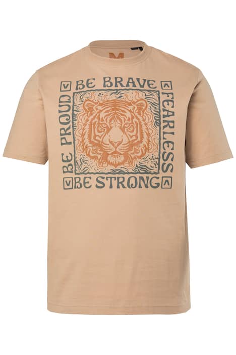 Tričko Men+, krátké rukávy, potisk na hrudi, do 8XL