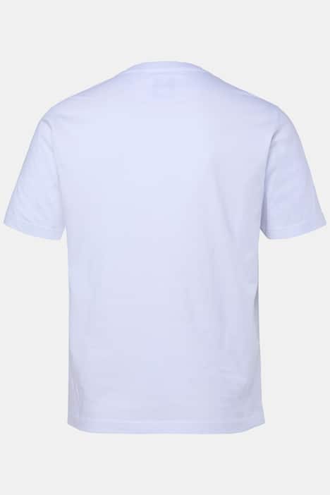 Men+ T-Shirt, Halbarm, Brustprint, bis 8 XL