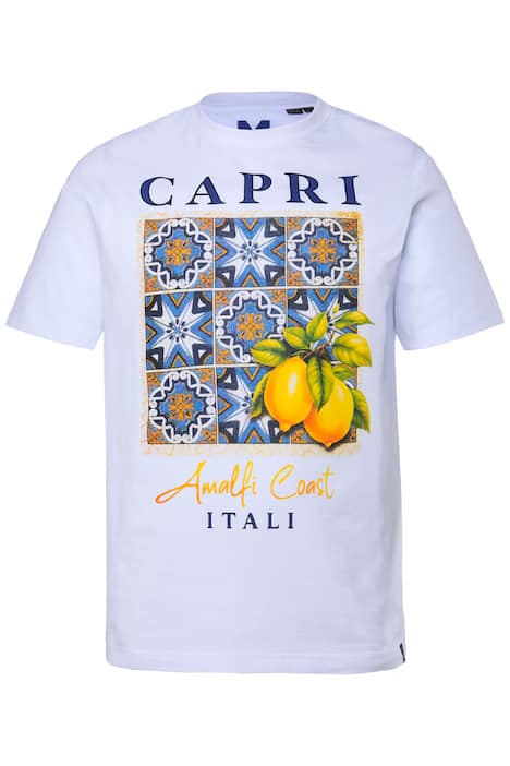 Tričko Men+, krátké rukávy, potisk na hrudi, do 8XL