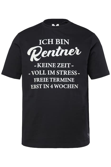 Tričko Men+, krátké rukávy, potisk na hrudi, do 8XL