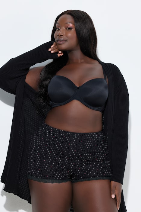 3 Pack of Boyshorts: Heart Polka Dots