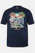 Men+ T-Shirt, Halbarm, Brustprint, bis 8 XL