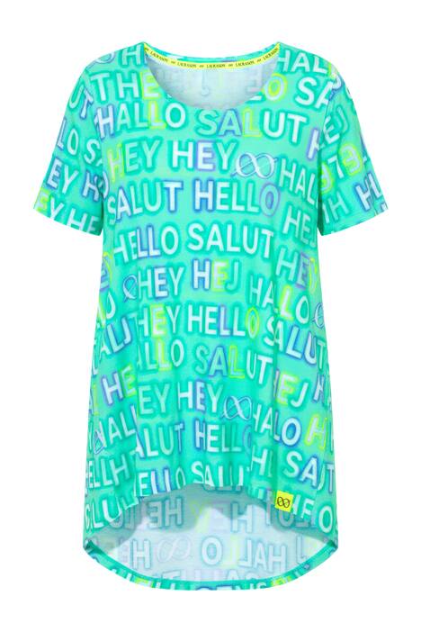 Tričko s kulatým výstřihem a krátkým rukávem, certifikace OEKO-TEX