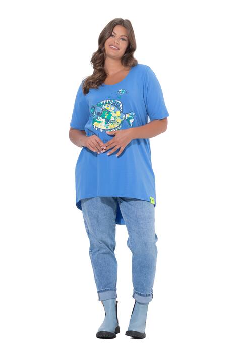 polokošile, kulatý výstřih, 1/2 rukávy