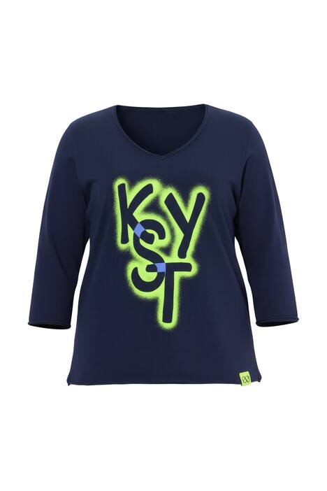 Polokošile, V výstřih, 3/4 rukáv, OEKO-TEX Made in Green