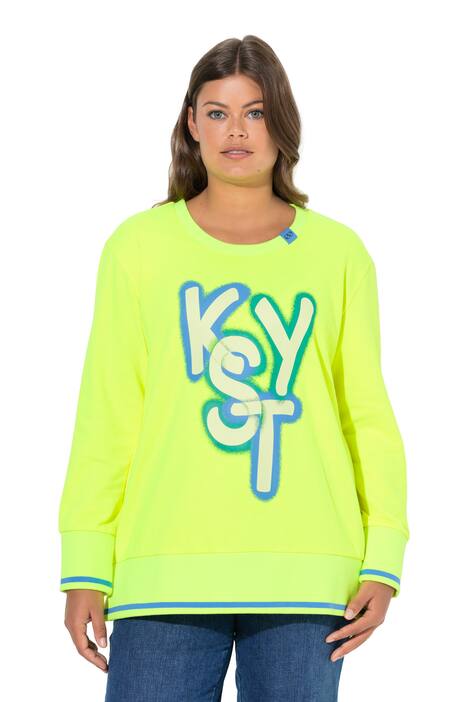 mikina, kulatý výstřih, dlouhý rukáv, OEKO-TEX