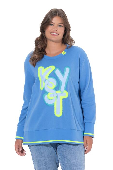 mikina, kulatý výstřih, dlouhý rukáv, OEKO-TEX