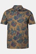 Men+ poloshirt, korte mouwen, all-over print, tot 8XL