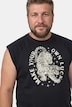 Men+ Tanktop, überschnitten, Brustprint, bis 8 XL