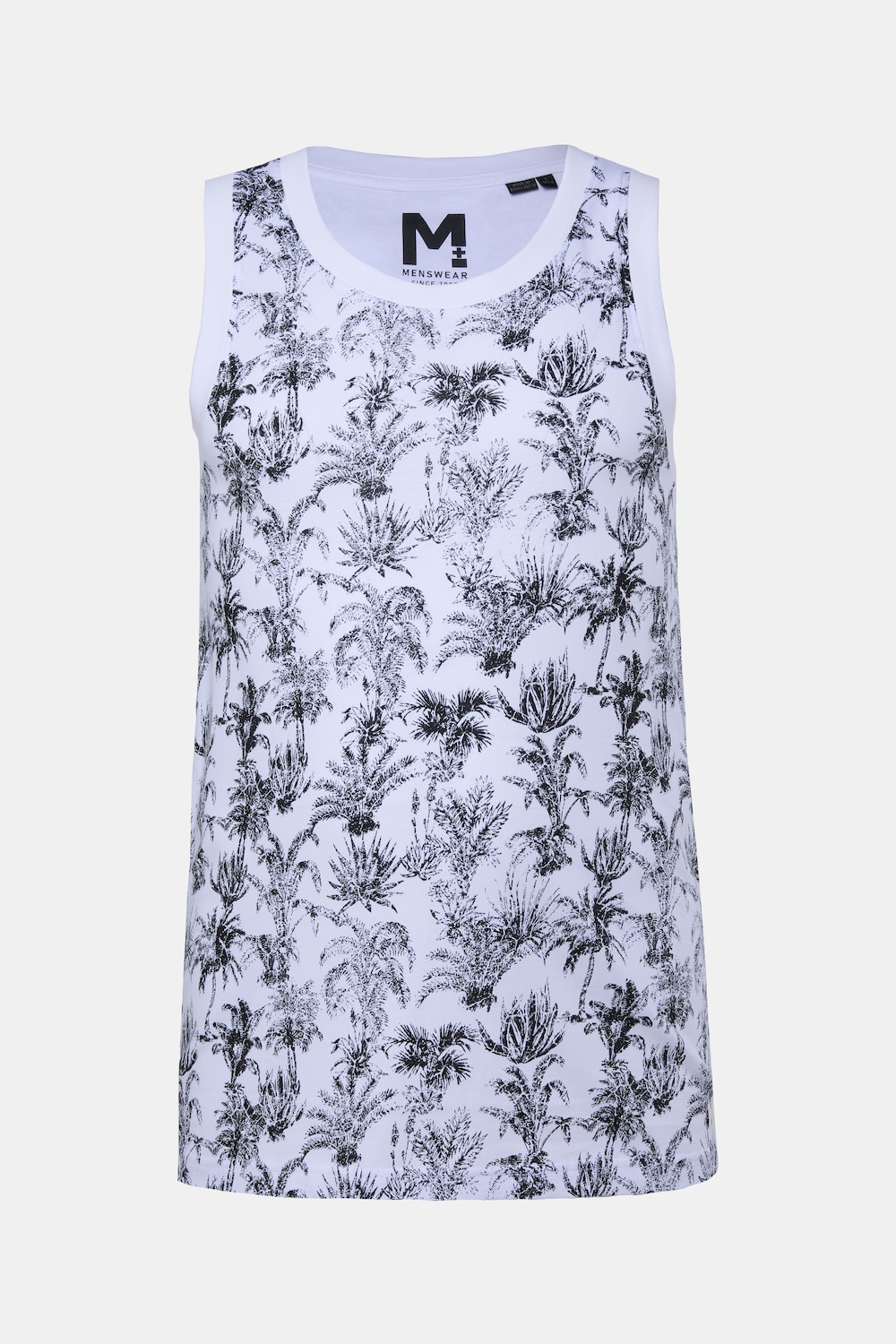 Men+ tanktop, all-over print, tot 8XL