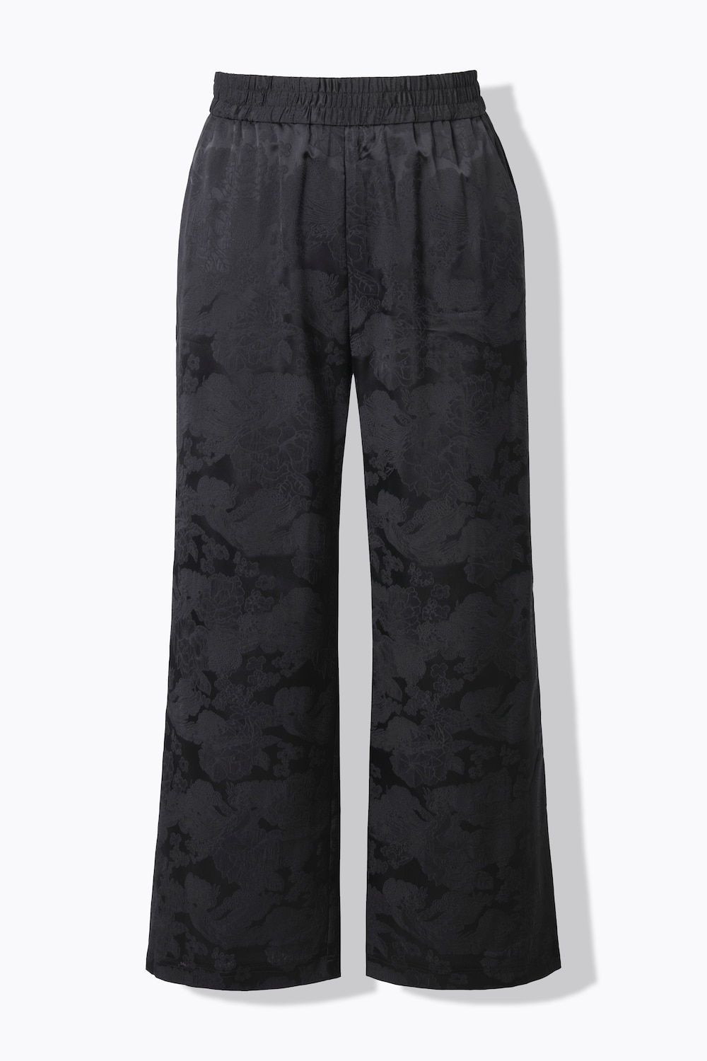 Stora storlekar Byxa, Dam, svart, storlek: 42, Polyester, Studio Untold