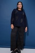 Pullover, Oversize Shape, Glitzer-Motive