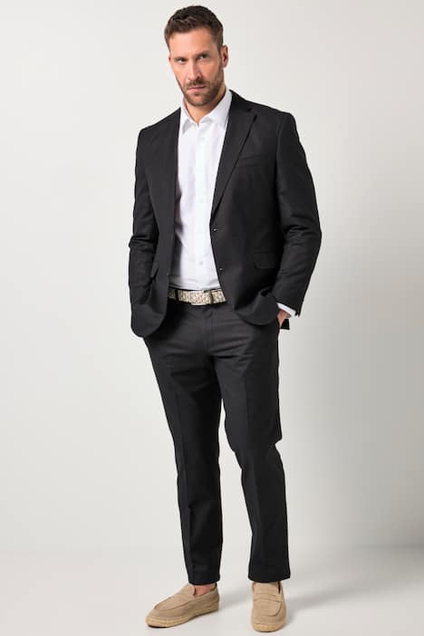 JP1880 Leinenoptik-Businesshose Korsika FLEXNAMIC®, Business, Baukasten Korsika, bis Gr. 36