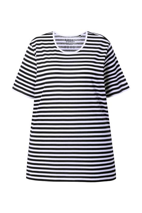 Tričko, pruhy, Relax střih, kulatý výstřih, krátké rukávy
