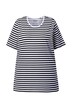 Tričko, pruhy, Relax střih, kulatý výstřih, krátké rukávy