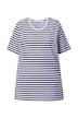 Tričko, pruhy, Relax střih, kulatý výstřih, krátké rukávy