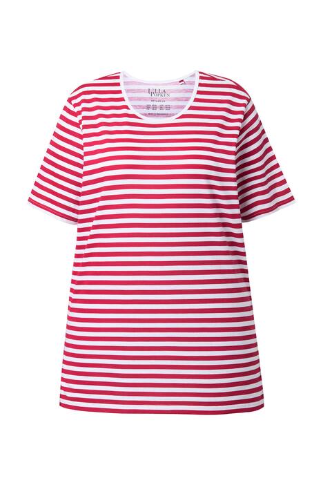 Tričko, pruhy, Relax střih, kulatý výstřih, krátké rukávy