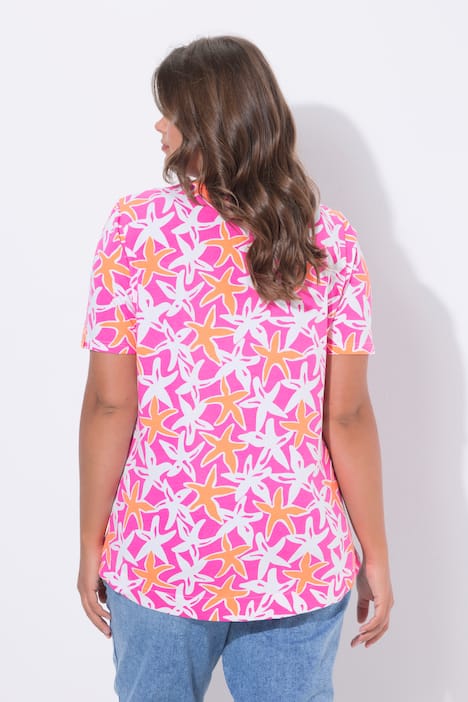 Bluzka, okrągły dekolt, rękaw 1/2, OEKO-TEX