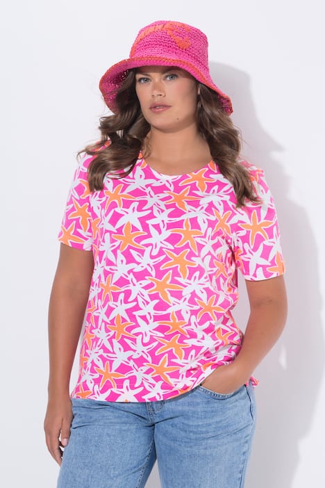 Bluzka, okrągły dekolt, rękaw 1/2, OEKO-TEX