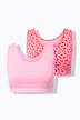 Two Pack Bralettes: Hearts