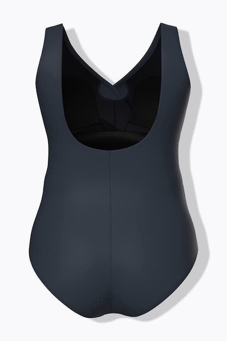 Badeanzug, Farbverlauf, drapiert, Softcups, recycelt