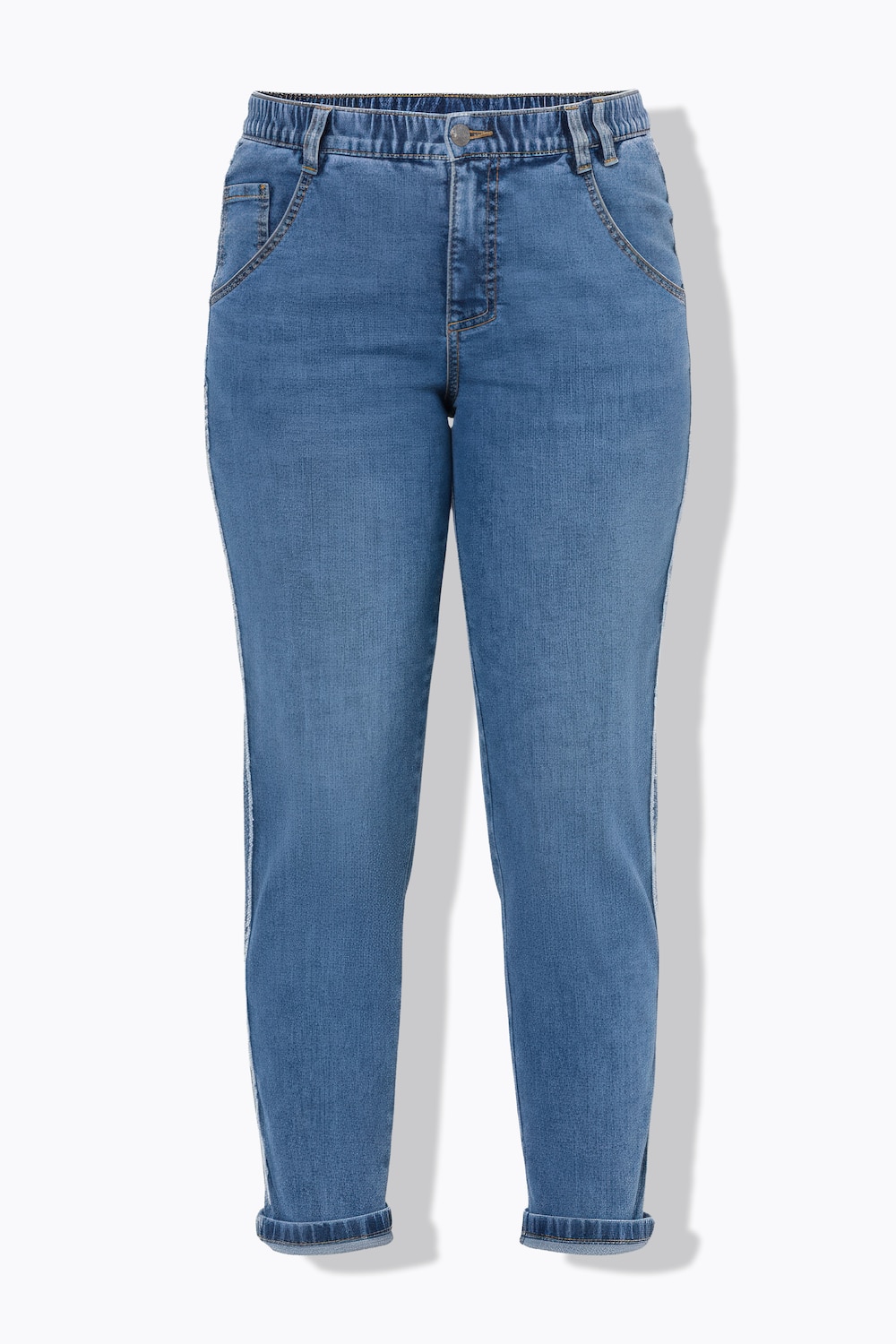 Stora storlekar Jeans, Dam, blå, storlek: 48, Bomull, LAURASON