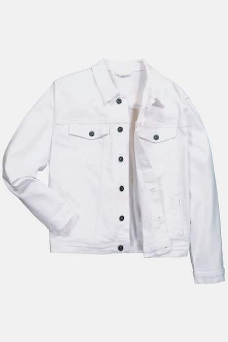 JP1880 Jeansjacke, 4 Taschen, Knopfleiste, bis 8 XL