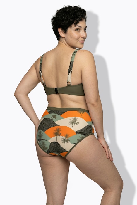 Bikini, Palmen, Softcups, Träger verstellbar