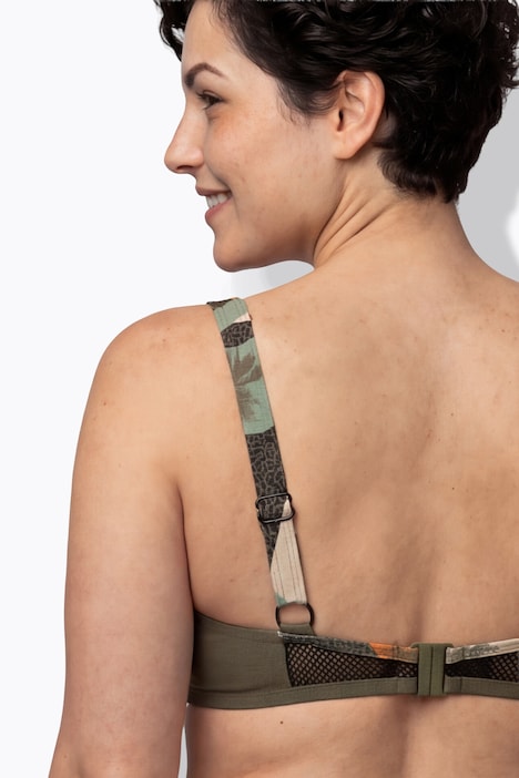 Bikini, Palmen, Softcups, Träger verstellbar