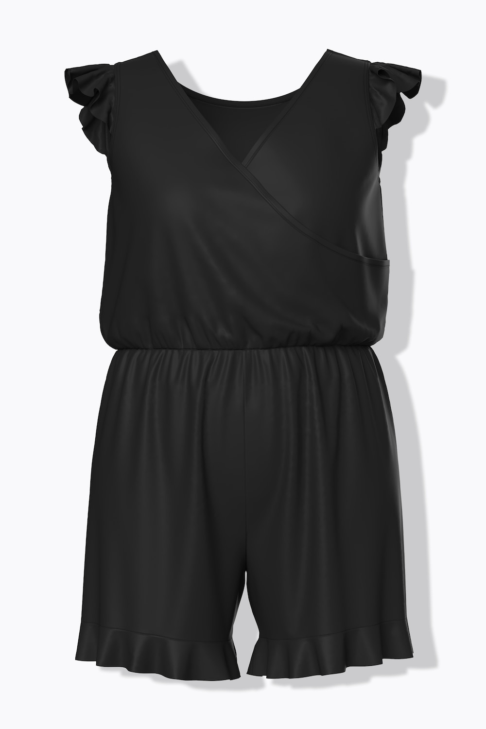 Badjurk, zachte cups, short, kapmouwen, verstelbare schouderbandjes