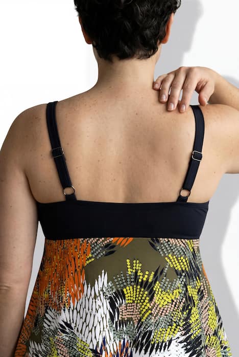 Badekleid, Dschungel, Softcups, recycelt