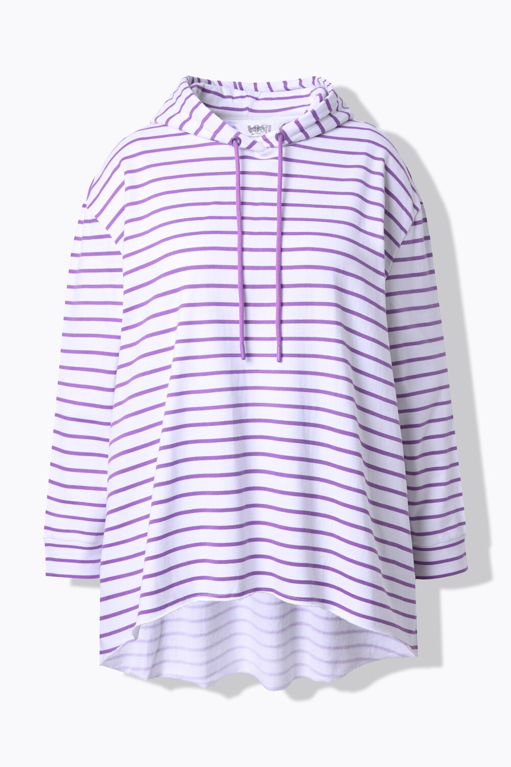 Stora storlekar Hoodie, Dam, vit, storlek: 42/44, Bomull, Angel of Style